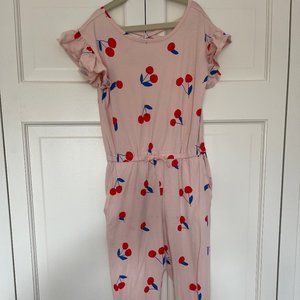 Cherry Pink Tea Collection Romper